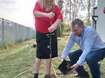 Kolejny sad tradycyjny w PKWŁ, Świetlica wiejska gm. Brzeziny 2.10.2021r. fot. KR.Sosnowska, 